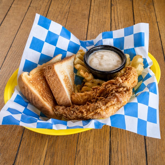 Kids Chicken Strips.