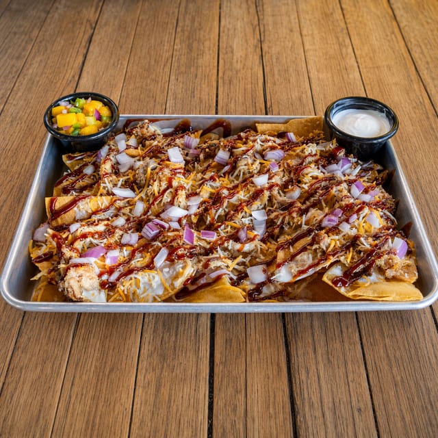 Pulled Pork Nachos.