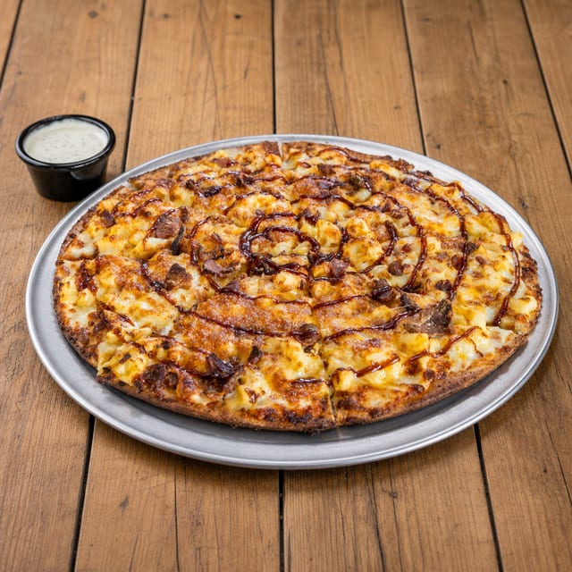 Mac & Cheese Pizza.
