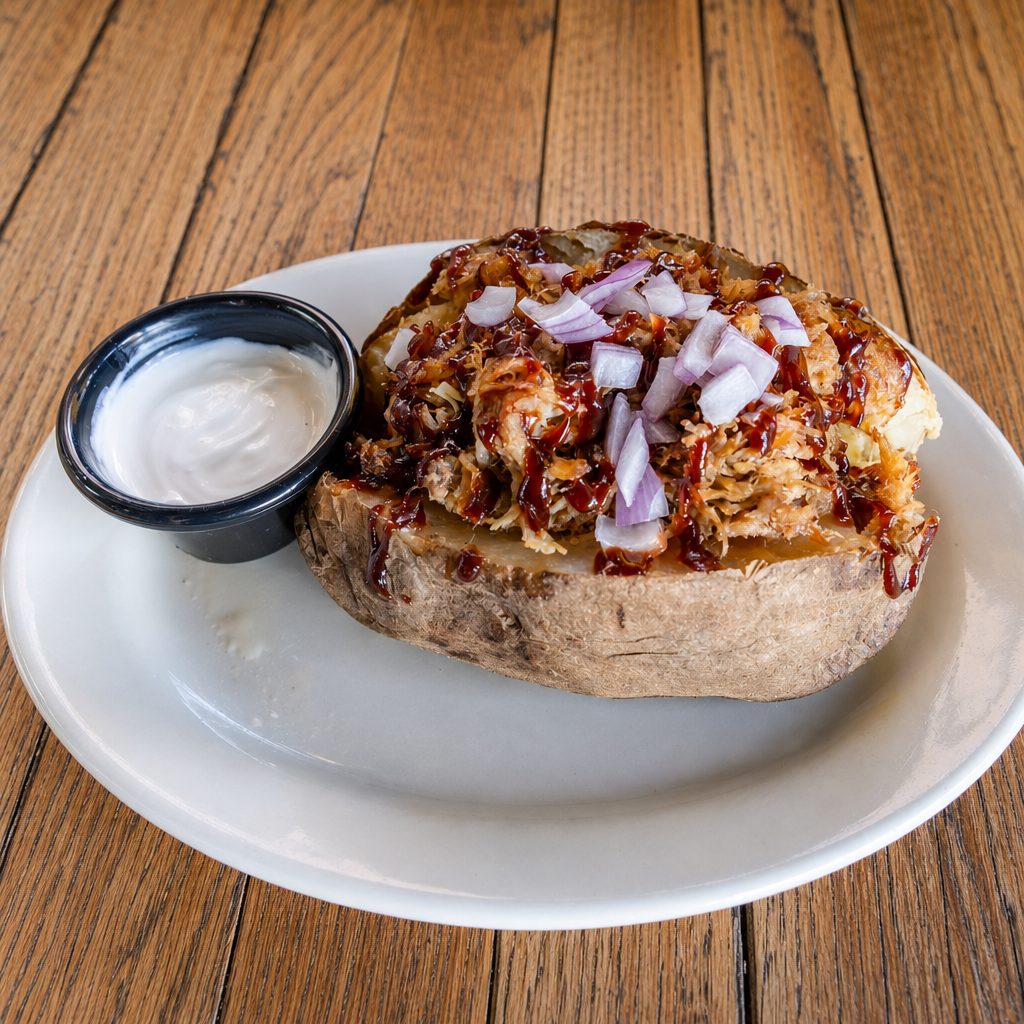 Chopped Brisket Spud.