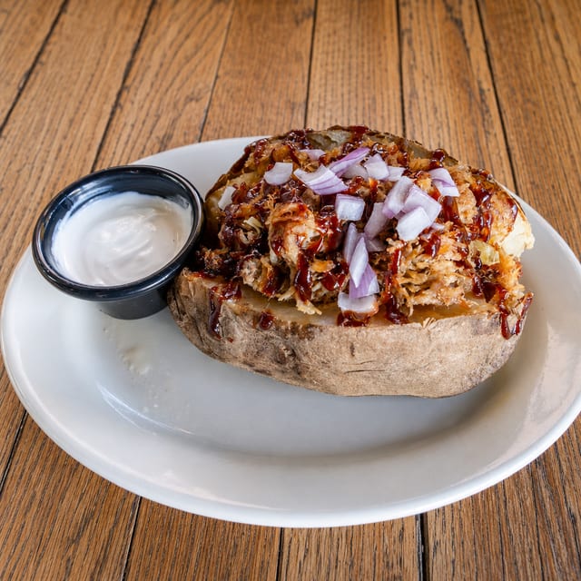 Chopped Brisket Spud.