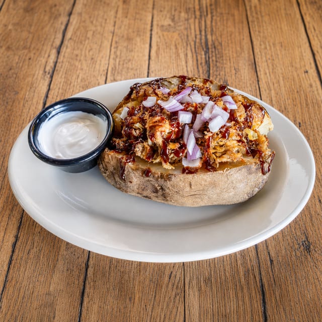 Pulled Pork Spud.