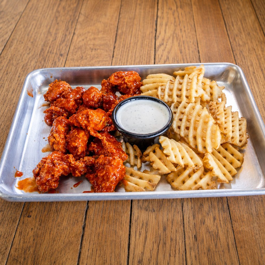 Boneless Wings (6 Pieces).