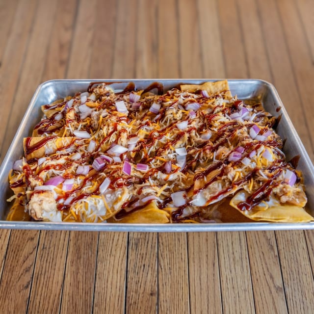 Pulled Pork Nachos.