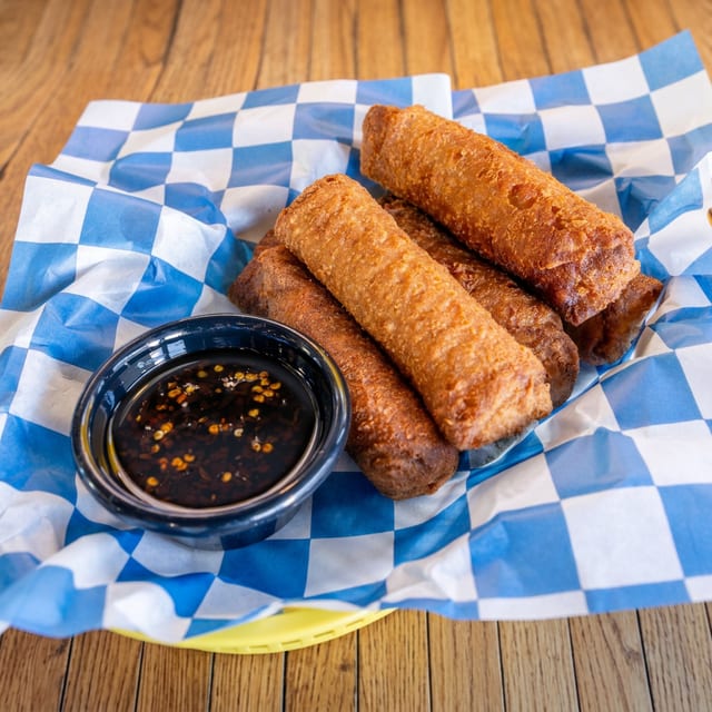 Cripsy Egg Rolls.
