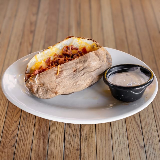 Chopped Brisket Spud.