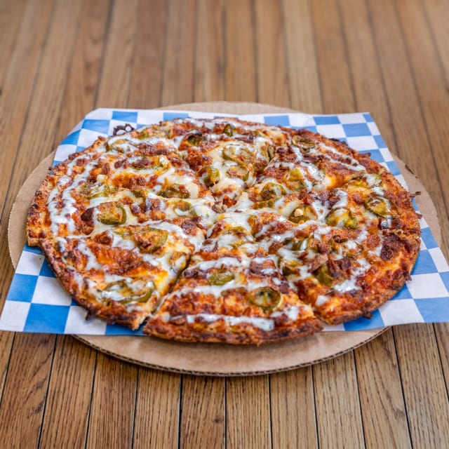 Jalapeno Popper Pizza.
