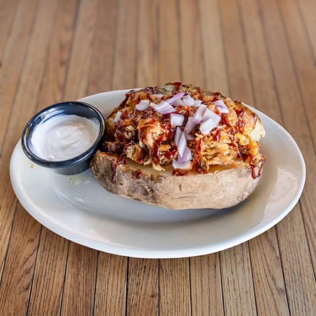 Pulled Pork Spud.