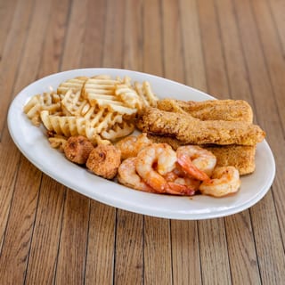 Catfish & Grilled Shrimp